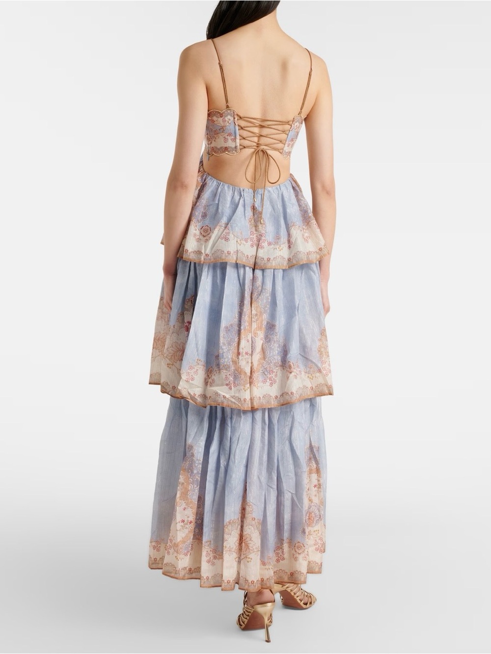 Zimmermann Daylight Floral Tiered Maxi Dress - Picture 3 of 7